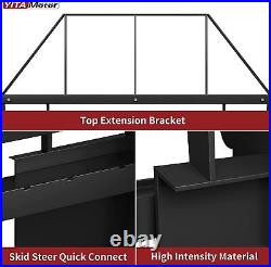 Heavy-Duty 46 Pallet Fork Frame 48 Blades 4000LB Capacity for Tractors