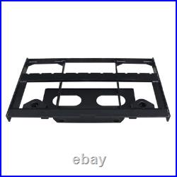 Heavy Duty 4-Tine Pallet Fork Quick Hitch Skid Steer Loader Attachment 1020mm