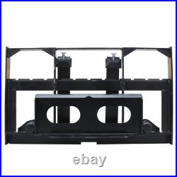 Heavy Duty 4-Tine Pallet Fork Quick Hitch Skid Steer Loader Attachment 1020mm