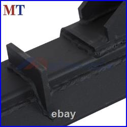 Heavy Duty Attach 49 Hay Bale Spear Skid Steer Tractor Loader Quick Tach 3000lb