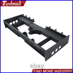 Heavy-Duty Pallet Fork Frame 4000lb With Receiver Hitch & Spear Sleeves Skid Steer
