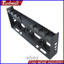 Heavy-Duty Pallet Fork Frame 4000lb With Receiver Hitch & Spear Sleeves Skid Steer