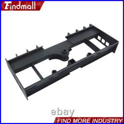 Heavy-Duty Pallet Fork Frame 4000lb With Receiver Hitch & Spear Sleeves Skid Steer