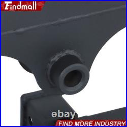 Heavy-Duty Pallet Fork Frame 4000lb With Receiver Hitch & Spear Sleeves Skid Steer