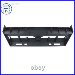 Heavy-Duty Pallet W Receiver Hitch & Spear Sleeves Skid Steer Fork Frame 4000lb