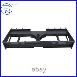 Heavy-Duty Pallet W Receiver Hitch & Spear Sleeves Skid Steer Fork Frame 4000lb