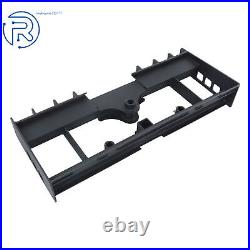 Heavy-Duty Pallet W Receiver Hitch & Spear Sleeves Skid Steer Fork Frame 4000lb