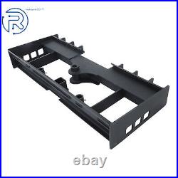 Heavy-Duty Pallet W Receiver Hitch & Spear Sleeves Skid Steer Fork Frame 4000lb