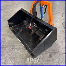 Heavy Duty Quick Attach Skid Steer Hydraulic 3 Point 48 Bucket