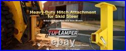 Heavy-Duty Skid Steer Hitch Attachments for Tractors Quick Attach Plate 2Towing