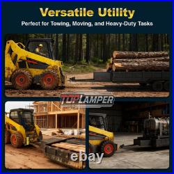 Heavy-Duty Skid Steer Hitch Attachments for Tractors Skidsteer Attachment Quick