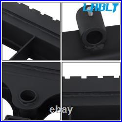 Heavy-Duty Skid Steer Pallet Fork Frame WithReceiver Hitch & Spear Sleeves 2500LBS