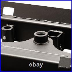 Heavy-Duty Skid Steer Pallet Fork Frame WithReceiver Hitch & Spear Sleeves 3000LBS