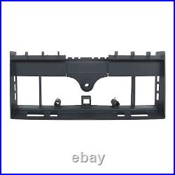 Heavy-Duty Skid Steer Pallet Fork Frame WithReceiver Hitch & Spear Sleeves 4000LB
