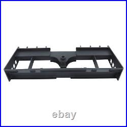 Heavy-Duty Skid Steer Pallet Fork Frame WithReceiver Hitch & Spear Sleeves 4000LB