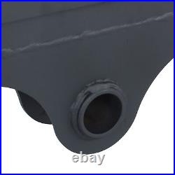 Heavy-Duty Skid Steer Pallet Fork Frame WithReceiver Hitch & Spear Sleeves 4000LB