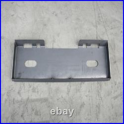 Heavy-Duty Skid Steer Tractor Mount Plate 5/16 Quick Tach Steel Adapter New