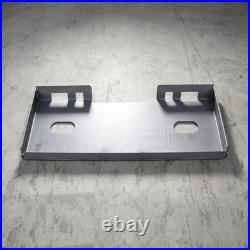 Heavy-Duty Skid Steer Tractor Mount Plate 5/16 Quick Tach Steel Adapter New