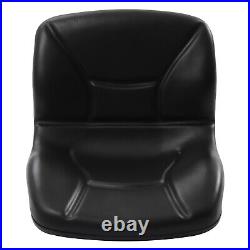 High Back Black Seat fit forklifts tractors anti-skid loaders