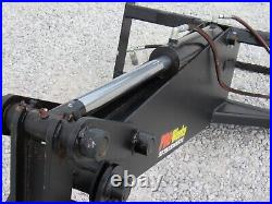 Hydraulic Backhoe Attachment with 12 Bucket Fits Skid Steer Quick Attach