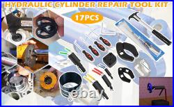 Hydraulic Cylinder Repair Tool Wrench Puller Kit For Skid Steers Loader Backhoes