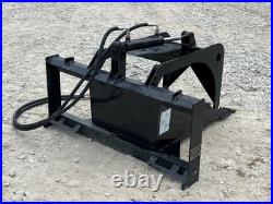 Hydraulic Stump Bucket Digging Grapple Attachment Fits Skid Steer Tractor Loader