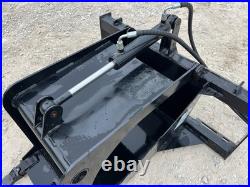 Hydraulic Stump Bucket Digging Grapple Attachment Fits Skid Steer Tractor Loader
