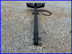 Hydraulic Telescopic Truss Boom Hoist Attachment Fits Skid Steer Loader