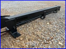 Hydraulic Telescopic Truss Boom Hoist Attachment Fits Skid Steer Loader