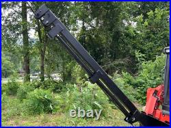 Hydraulic Telescopic Truss Boom Hoist Attachment Fits Skid Steer Loader