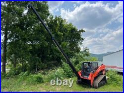 Hydraulic Telescopic Truss Boom Hoist Attachment Fits Skid Steer Loader