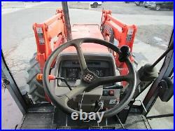 KUBOTA M120DT Tractor Wheel Loader Skid Steer Diesel Cab 4x4 Low Hours