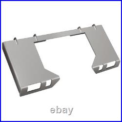 Kubota Bobcat Heavy Duty Skid Steer Quick Attach Mount Plate for Tractor Loader