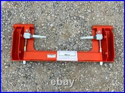 Kubota LA271 LA272 LA301 LA302 Loader To Skid Steer Quick Attach Adapter USA