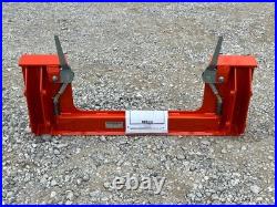 Kubota LA271 LA272 LA301 LA302 Loader To Skid Steer Quick Attach Adapter USA