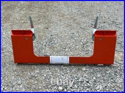 Kubota LA271 LA272 LA301 LA302 Loader To Skid Steer Quick Attach Adapter USA