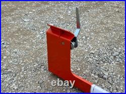 Kubota LA271 LA272 LA301 LA302 Loader To Skid Steer Quick Attach Adapter USA