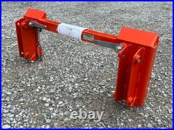 Kubota LA403 Tractor Loader To Skid Steer Quick Attach Adapter Conversion USA