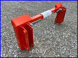 Kubota LA403 Tractor Loader To Skid Steer Quick Attach Adapter Conversion USA
