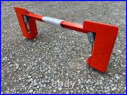 Kubota LA403 Tractor Loader To Skid Steer Quick Attach Adapter Conversion USA