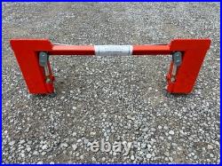 Kubota LA403 Tractor Loader To Skid Steer Quick Attach Adapter Conversion USA