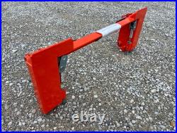 Kubota LA403 Tractor Loader To Skid Steer Quick Attach Adapter Conversion USA