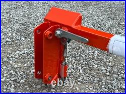 Kubota LA403 Tractor Loader To Skid Steer Quick Attach Adapter Conversion USA