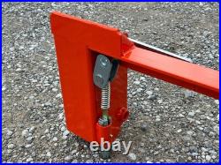 Kubota LA403 Tractor Loader To Skid Steer Quick Attach Adapter Conversion USA