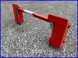 Kubota LA463 LA513 Pin On Tractor Loader To Skid Steer Quick Attach Adapter USA
