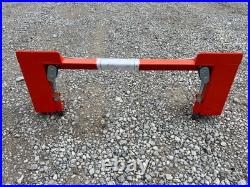 Kubota LA463 LA513 Pin On Tractor Loader To Skid Steer Quick Attach Adapter USA