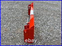 Kubota LA463 LA513 Pin On Tractor Loader To Skid Steer Quick Attach Adapter USA