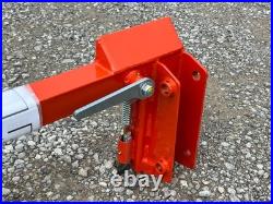 Kubota LA463 LA513 Pin On Tractor Loader To Skid Steer Quick Attach Adapter USA
