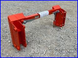 Kubota LA950A LA1001 LA1002 LA1150A Loader To Skid Steer Quick Attach Adapter