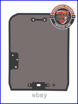 Kubota Svl 75 90 95 97 Track Loader 1/2 Severe Duty Door-optic Armor 40% Tint